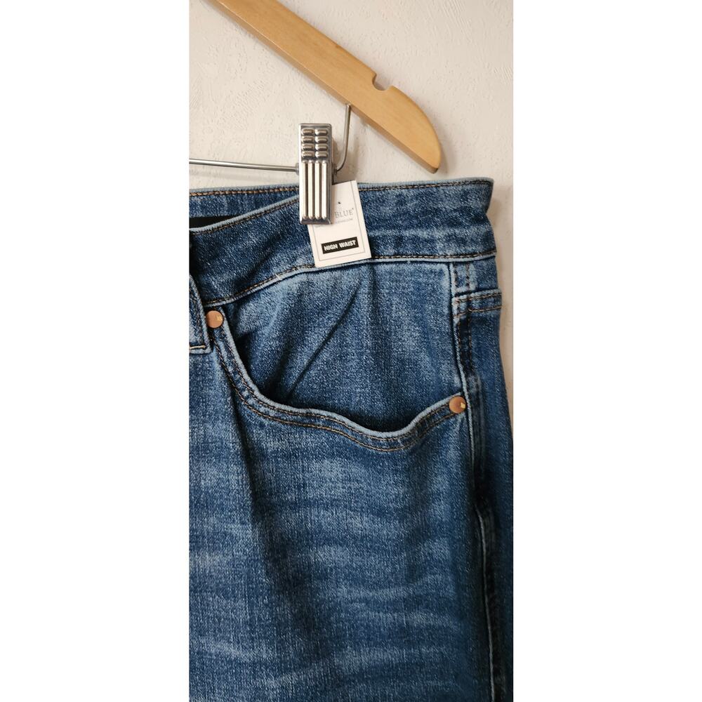 Judy Blue‎ Lux Tummy Control Retro Wide Leg Jeans Women's 22W NWT - Picture 6 of 10